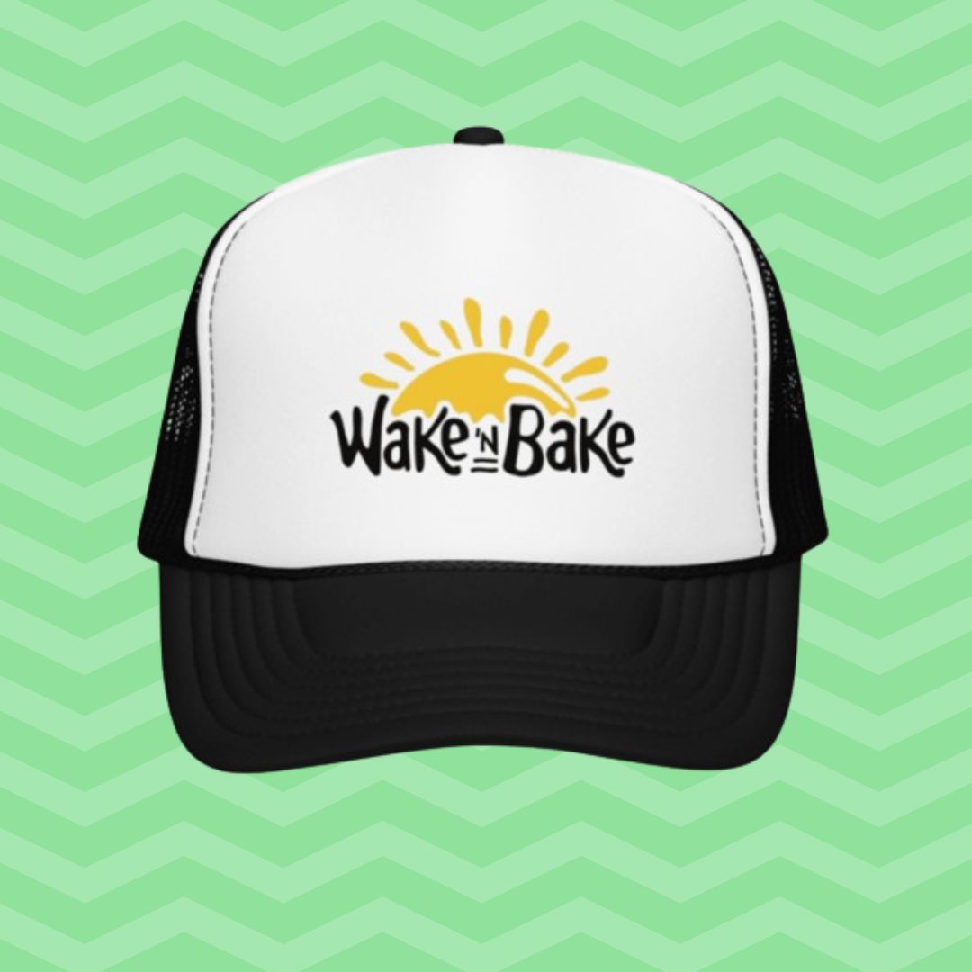 GORRA TRUCKER: WAKE AND BAKE