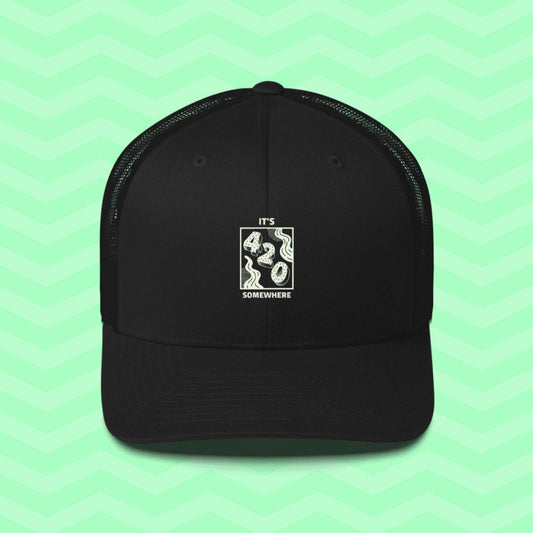 GORRA TRUCKER: ITS 420 SOMEWHERE